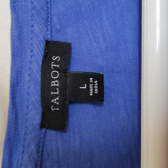 Knee-length blue summer dress - Picture 3 of 4